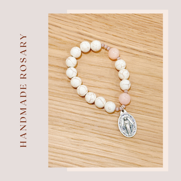 A Gift of Love | 手工穿製祈禱珠/禱告念珠-手鍊 Handmade Rosary Bracelet